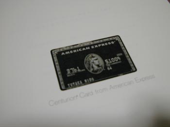 American Express Centurion Carta