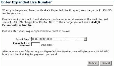 expanded use number