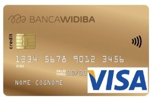 carta visa gold widiba