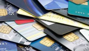 ordine sparso di carte di credito