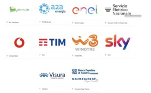 loghi di partner che accettano la domiciliazione amex