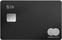 carta mastercard in metallo collegata al conto n26 metal business