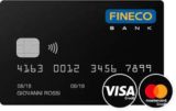 immagine fineco credit card
