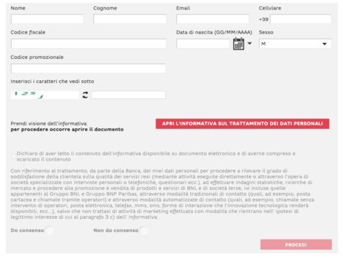 form richiesta online carta hello free