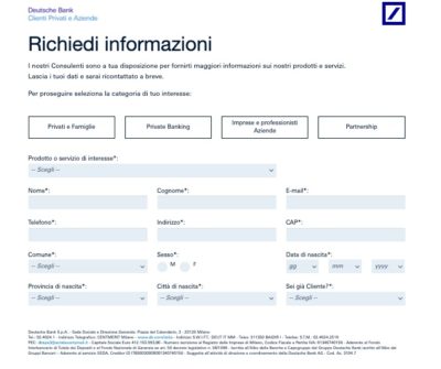 form richiesta carta simplia