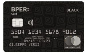 carta bper black