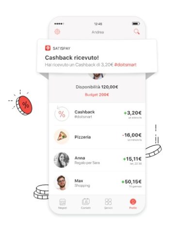 cashback satispay