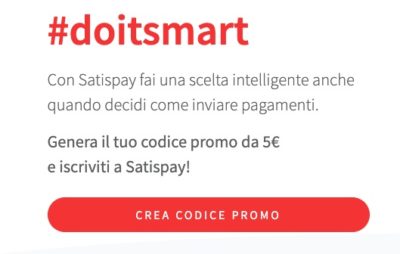 promozione satispay