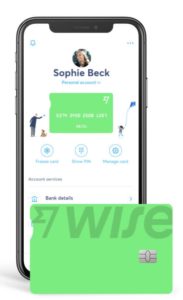 esempio di app più carta wise