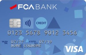 esempio di carta di credito fca bank