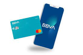 aspetto carta bbva vicino a smartphone