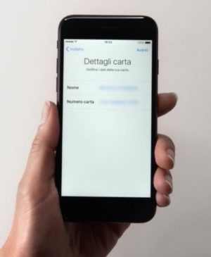 dettagli carta amex collegata ad apple pay