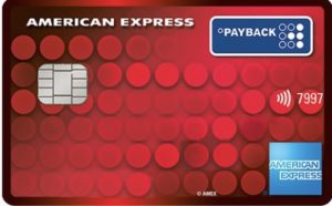 esempio carta american express plus su sfondo rosso